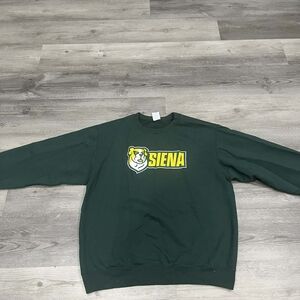 Port and Company Dark Green Crewneck Sweater Excelent Condition